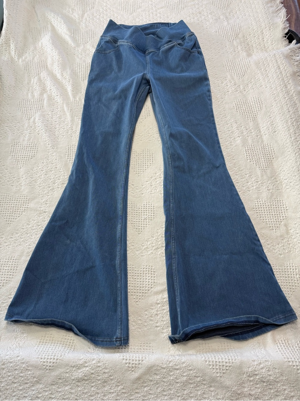 Halara Blue Flare “Jeans” (M TALL)